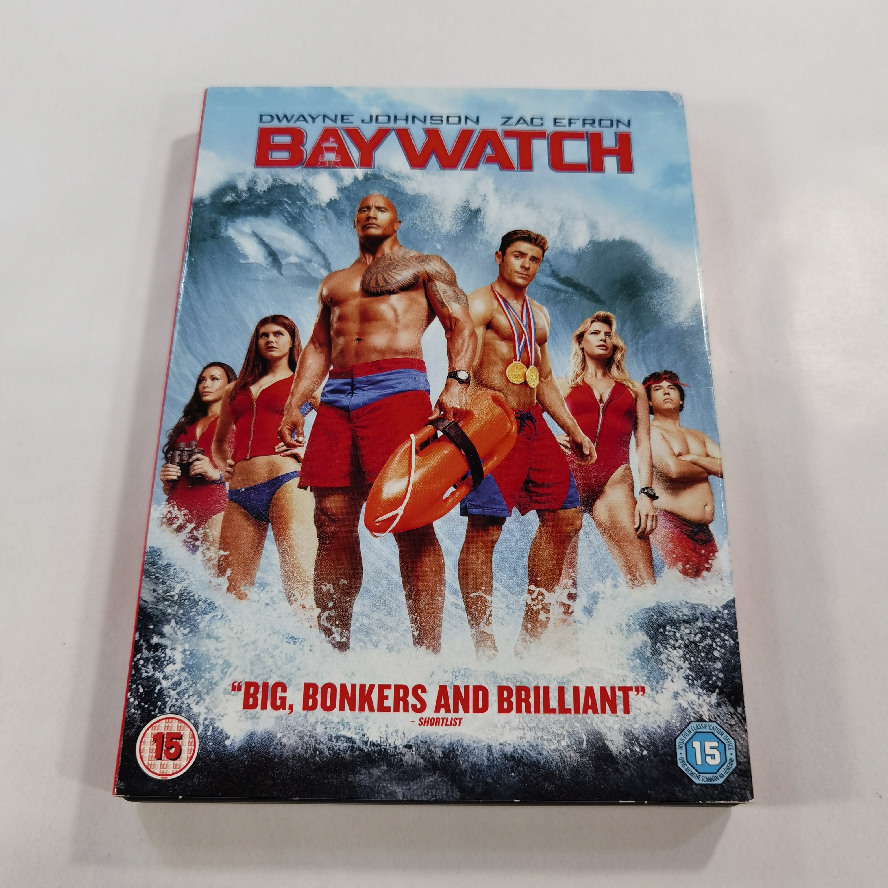 Baywatch 2017 DVD UK 2017 Cover