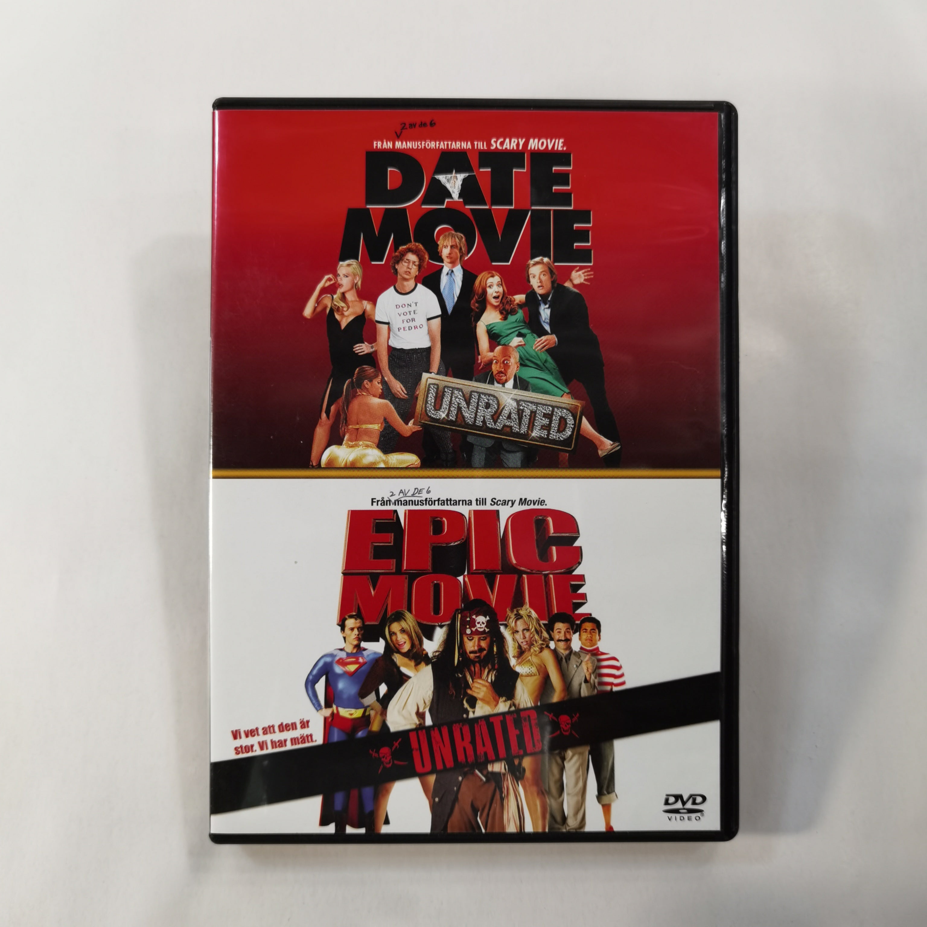 2 Films Date Movie Epic Movie DVD SE 2007 2x Films