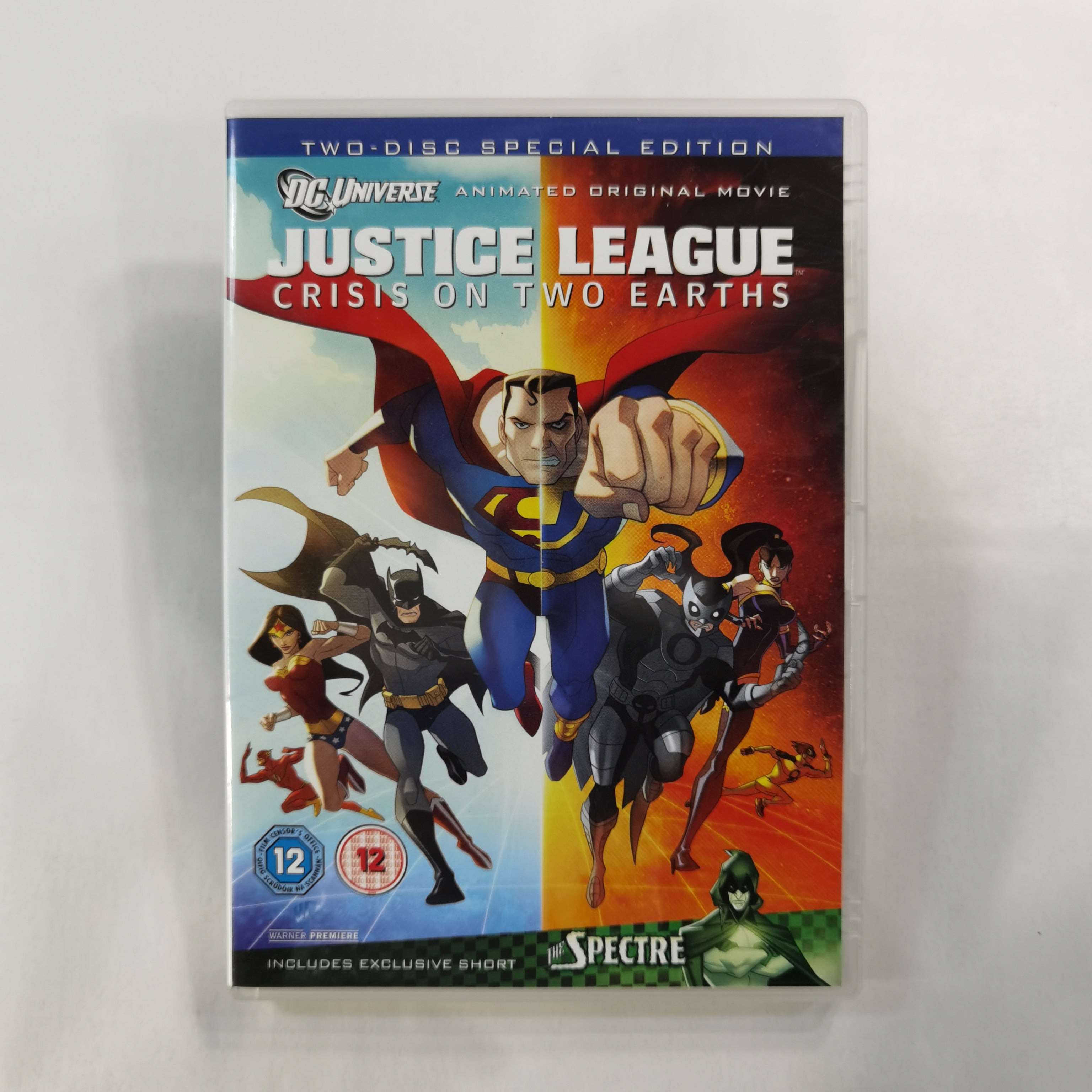 Justice League: Crisis on Two Earths (2010) - DVD UK 2-Disc 