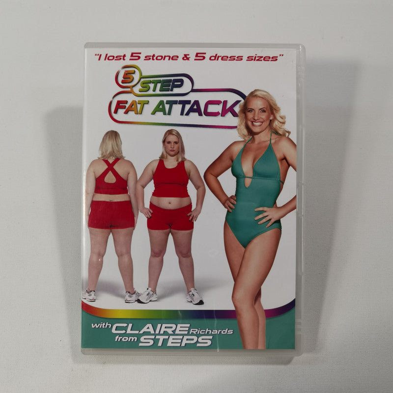 Claire Richards 5 Step Fat Attack DVD UK 2008