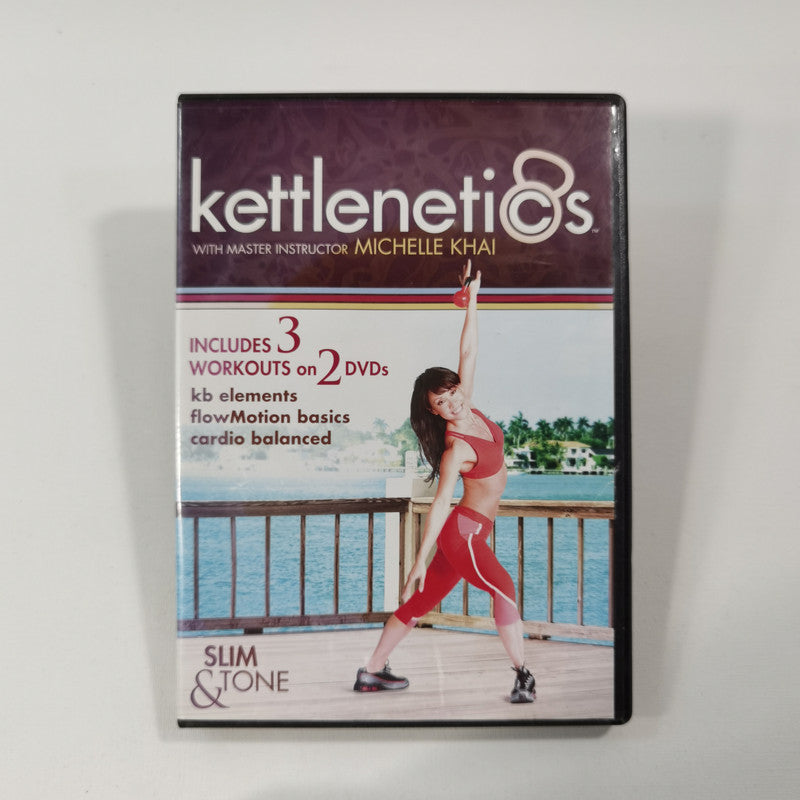 Kettlenetics 4 DVDs in 1 Case with Michelle Khai