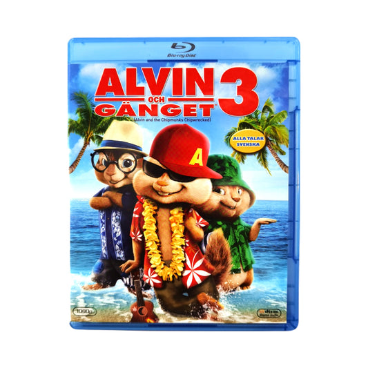 Alvin And The Chipmunks 3 (2011) Alvin Och Gänget 3 - BLU-RAY