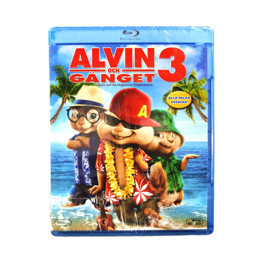 Alvin And The Chipmunks 3 (2011) Alvin Och Gänget 3 - BLU-RAY  NEW!