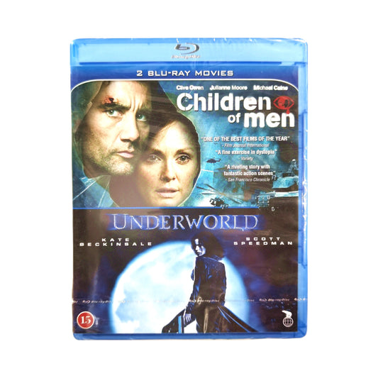 2 BLU-RAY Movies: Children Of Men + Underworld - BLU-RAY  NEW!