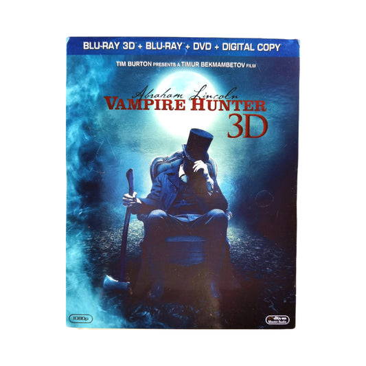 Abraham Lincoln: Vampire Hunter (2012) - BLU-RAY 3D + BLU-RAY + DVD