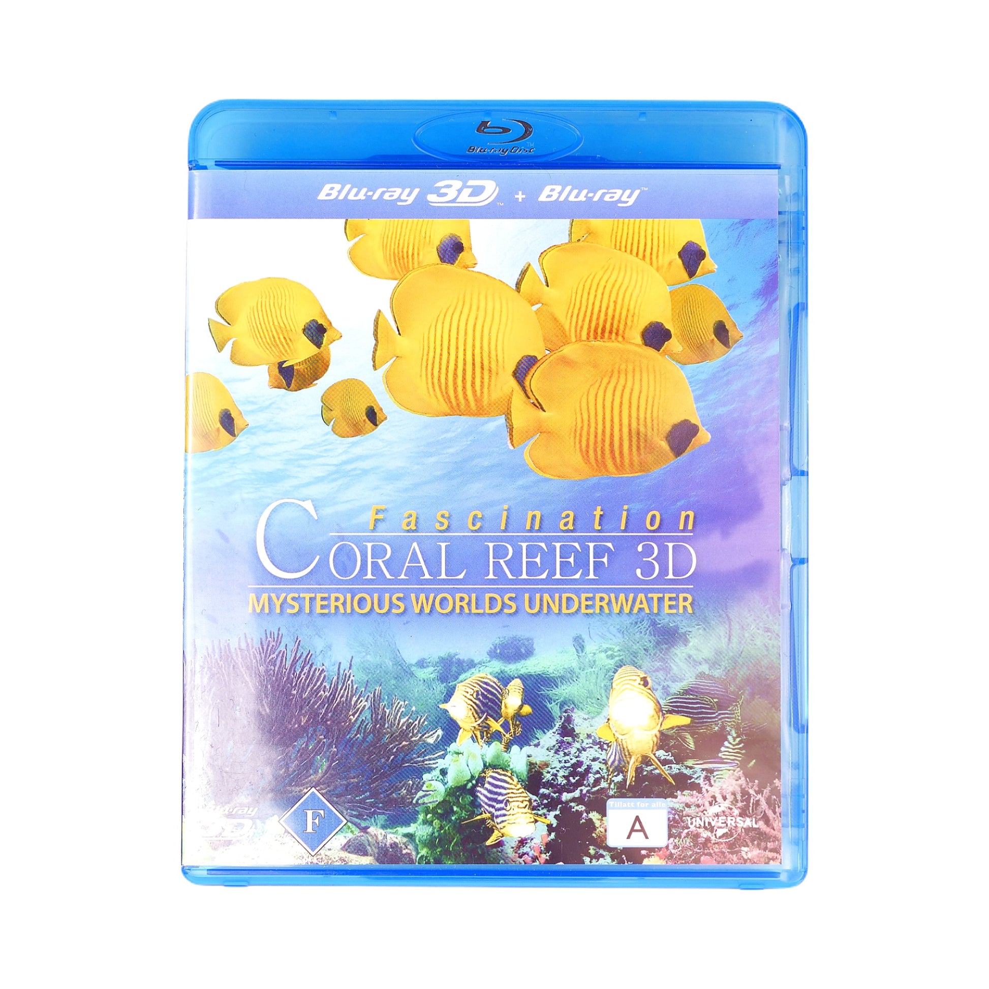 Fascination Coral Reef (2012) Mysterious Worlds Underwater - BLU-RAY 3D +  BLU-RAY 5050582932690