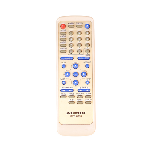 Audix DVD-8218 - REMOTE CONTROL