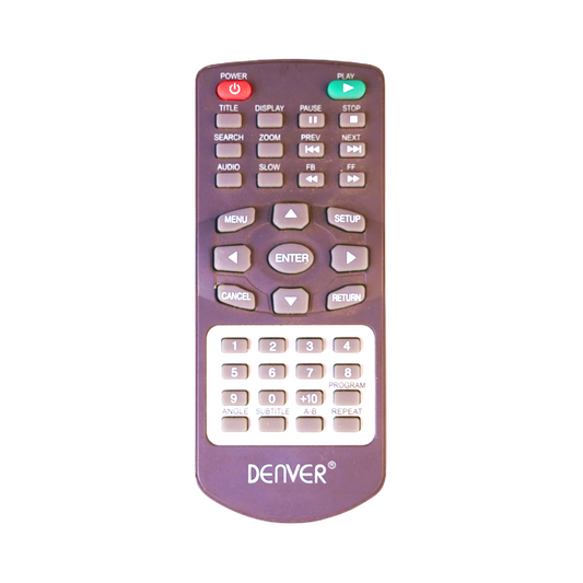 Denver DVD - REMOTE CONTROL