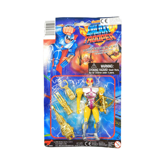 Galaxy Trooper: Action Figure Play Set (YELLOW) NEW!