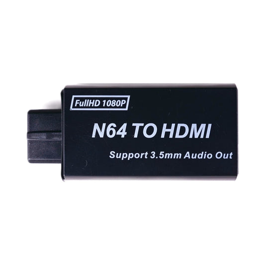Nintendo 64: HDMI Adapter (BLACK) N64 NEW!