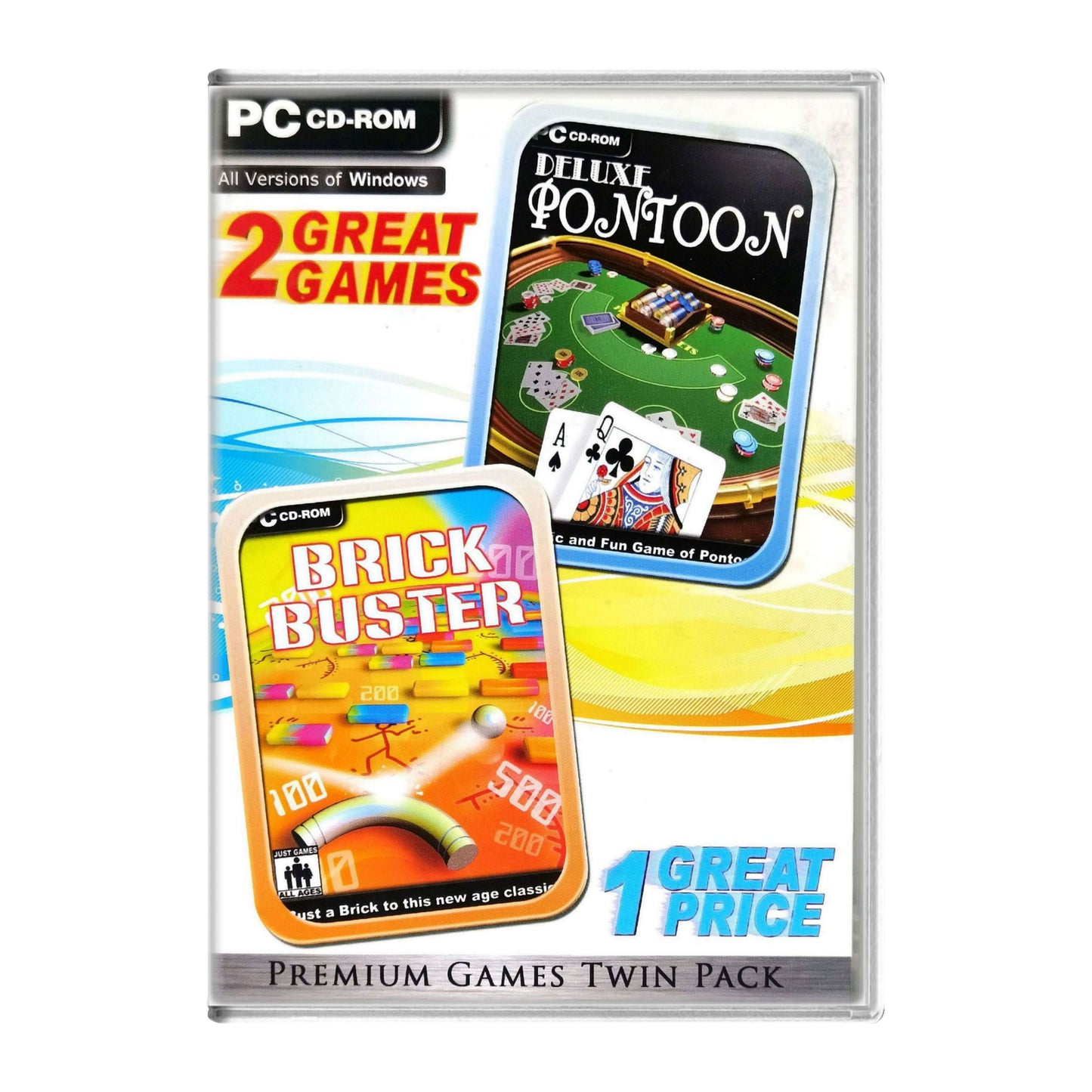 2 Great Games: Deluxe Pontoon + Brick Buster