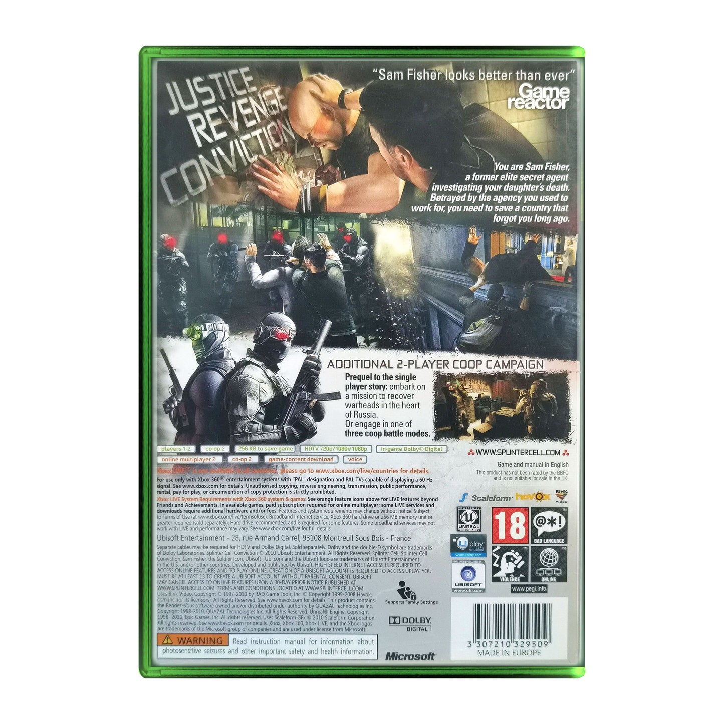 Tom Clancy's Splinter Cell: Conviction