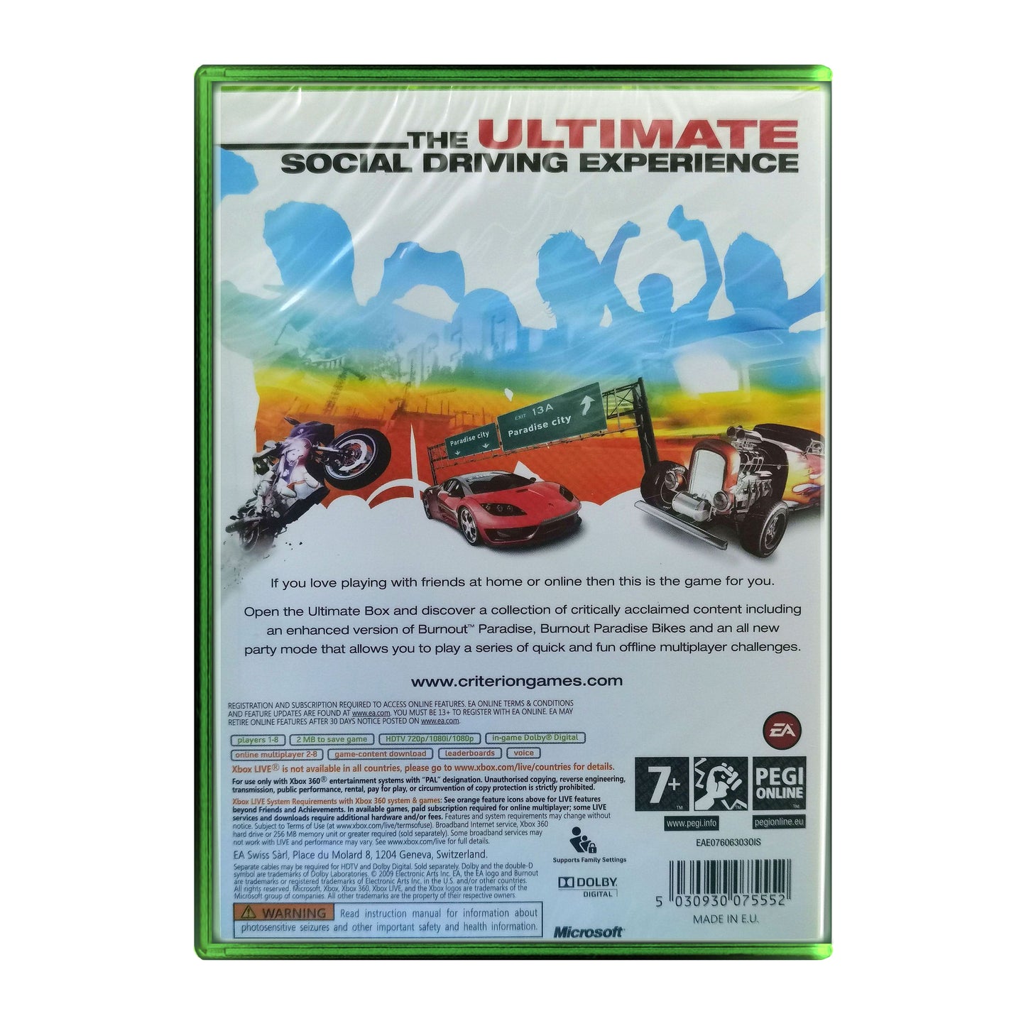 Burnout Paradise Ultimate Box