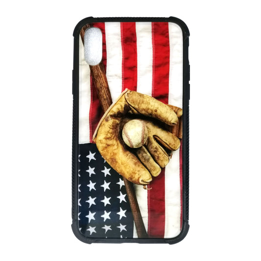 United States USA Flag Baseball