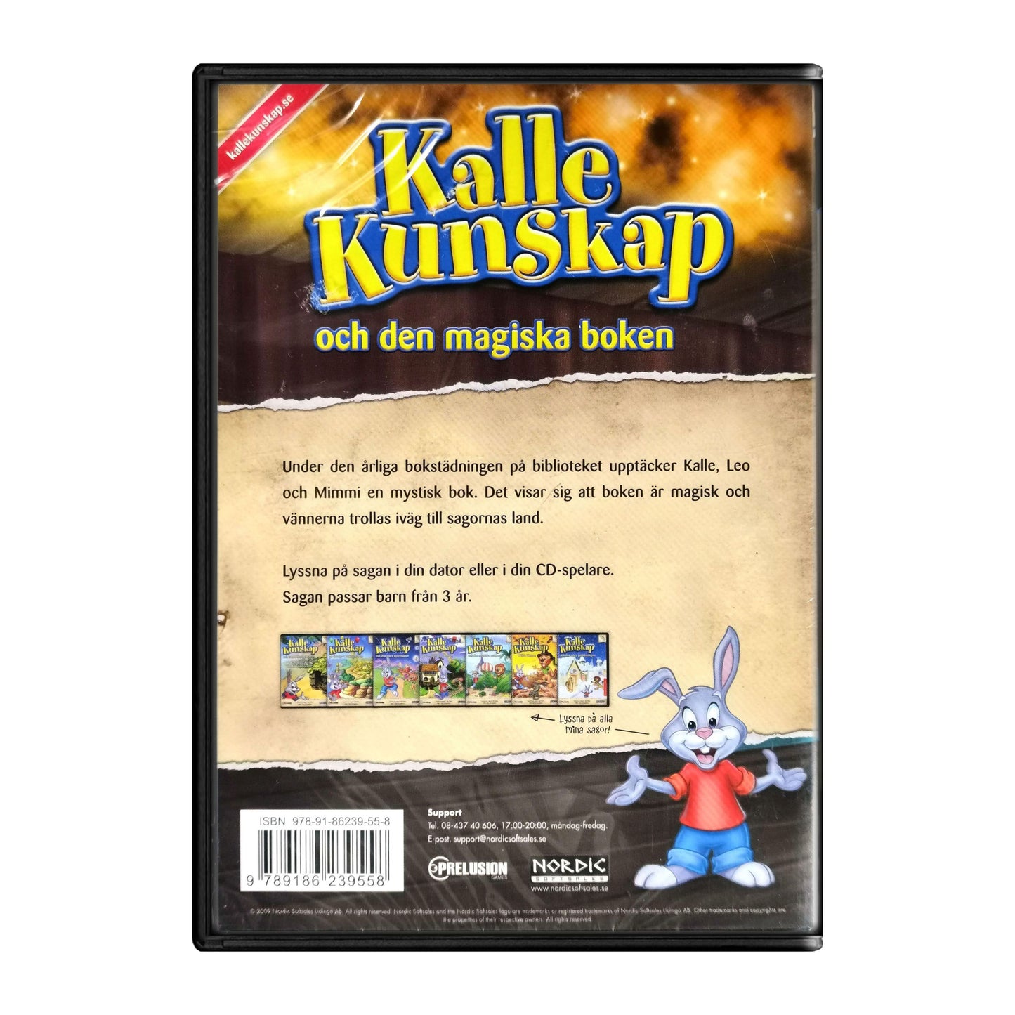 Reader Rabbit | Kalle Kunskap Och Den Magiska Boken