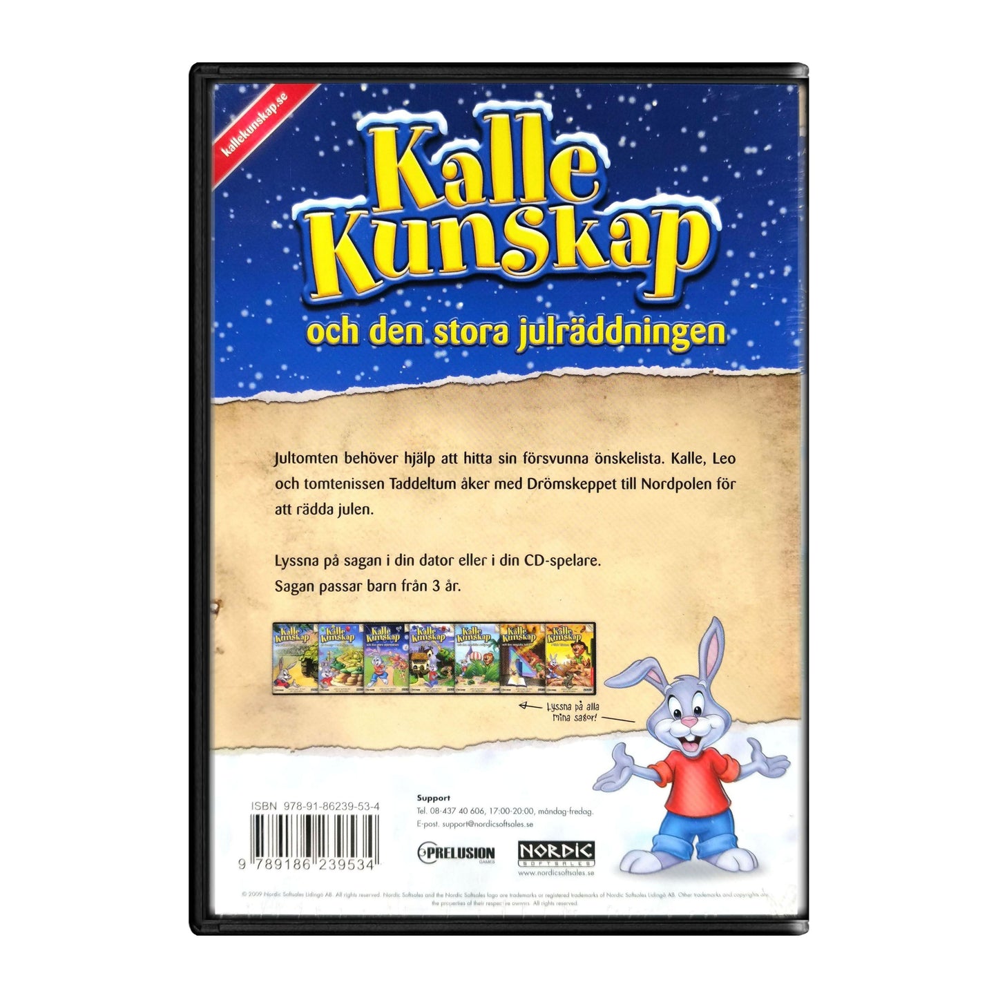 Reader Rabbit | Kalle Kunskap Och Den Stora Julräddningen