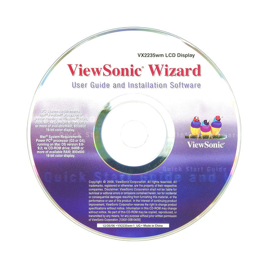 ViewSonic Wizard (DISC ONLY)