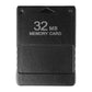 PlayStation 2: Memory Card (32MB) (Black)