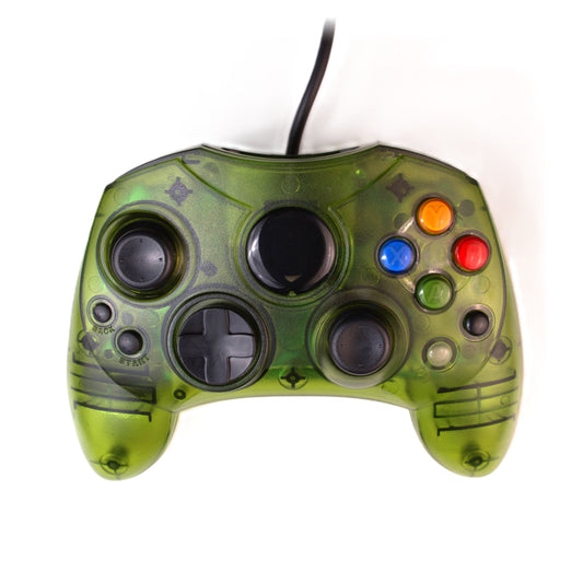 XBOX: Controller Wired (Green Transparent)