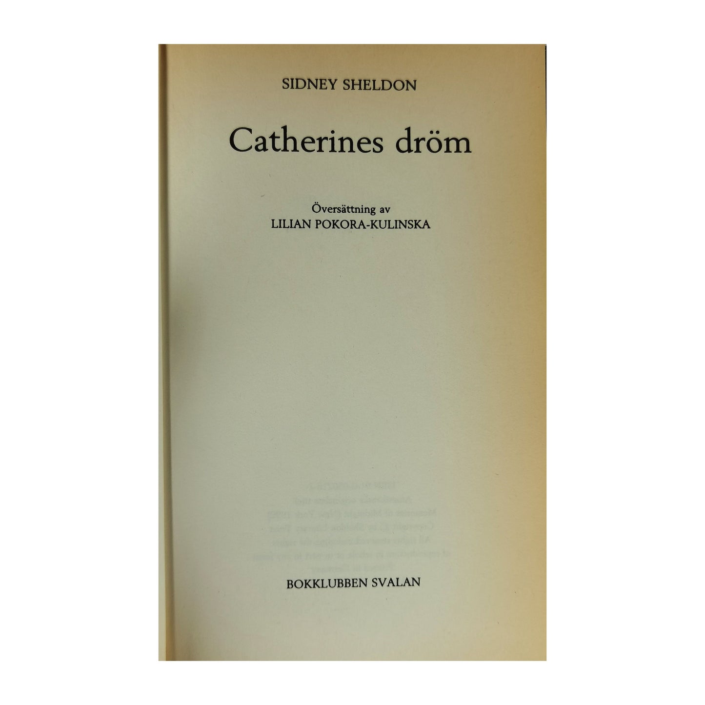 Sidney Sheldon: Catherines Dröm