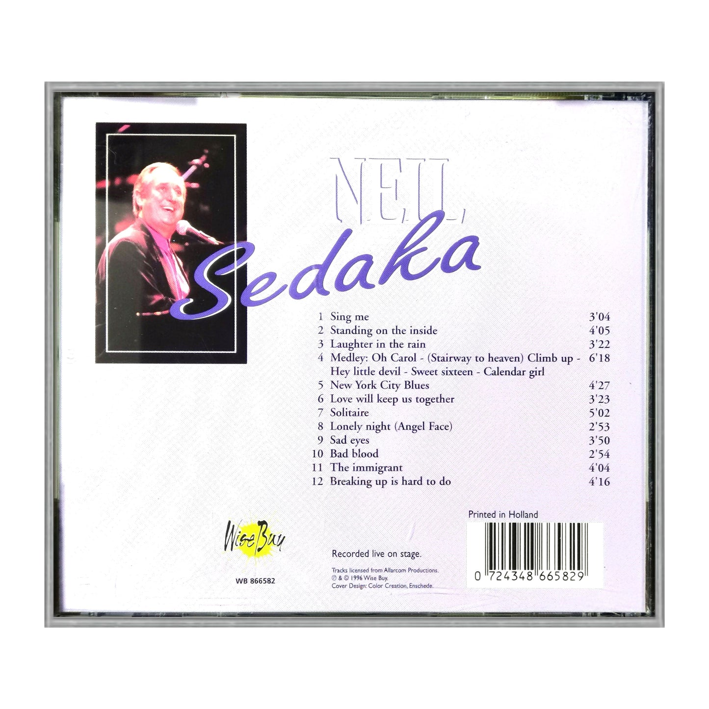 Neil Sedaka: Live