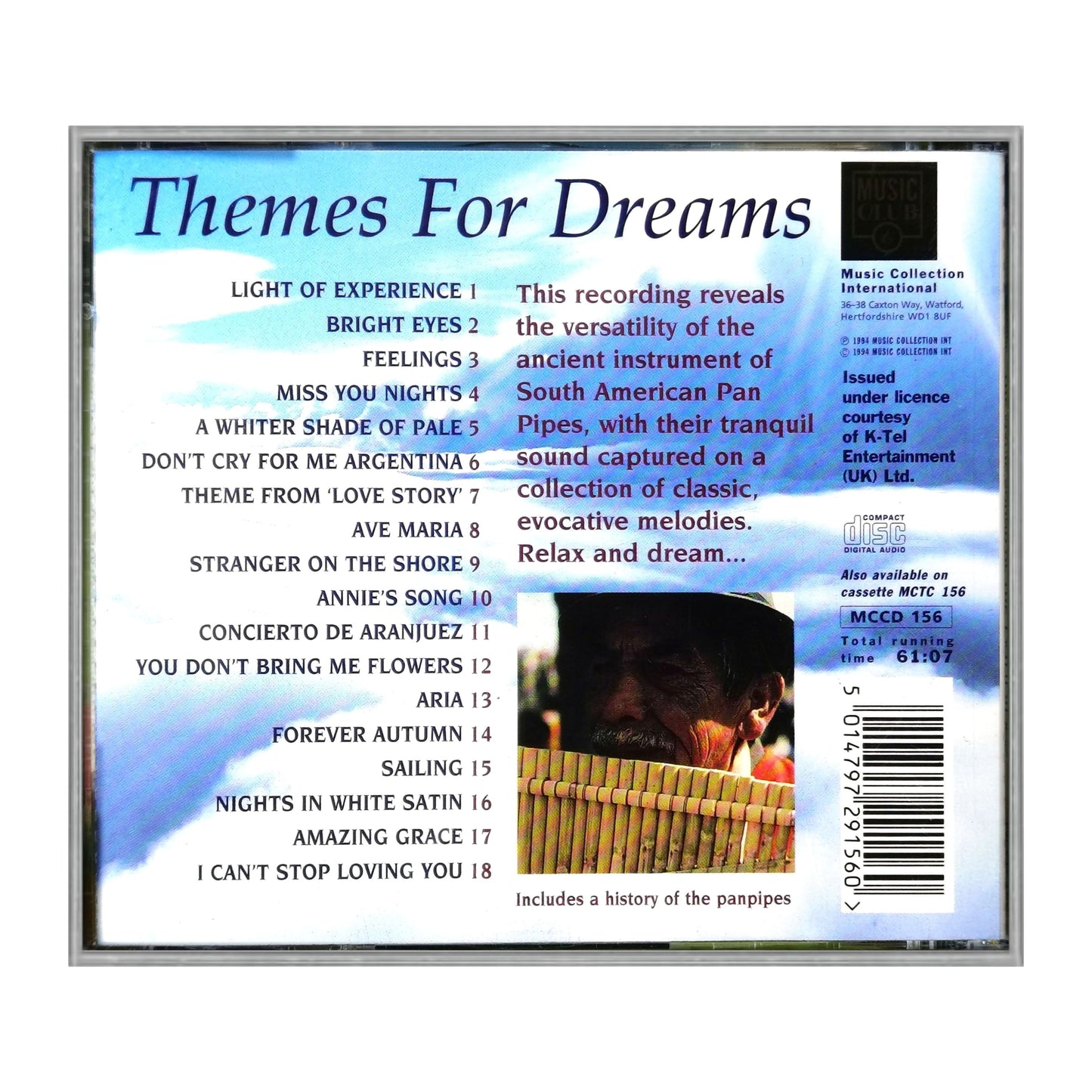 Themes For Dreams The Magic Sound Of Panpipes