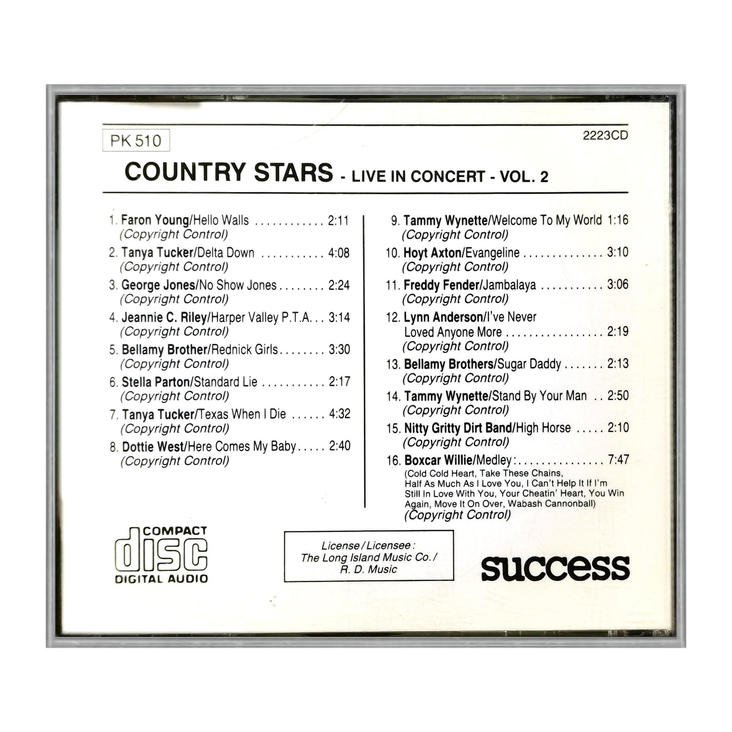 Country Stars 2 Live In Concert