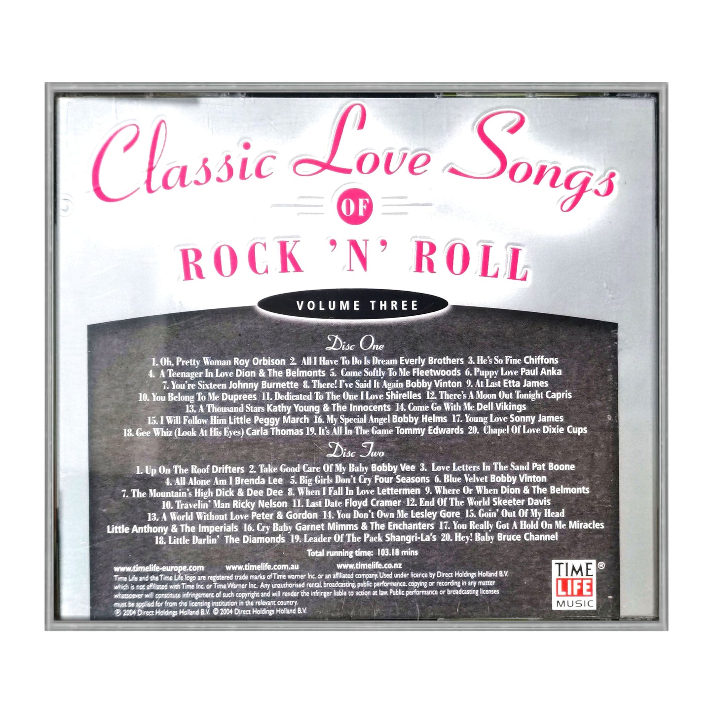 Classic Love Songs Of Rock & Roll 3