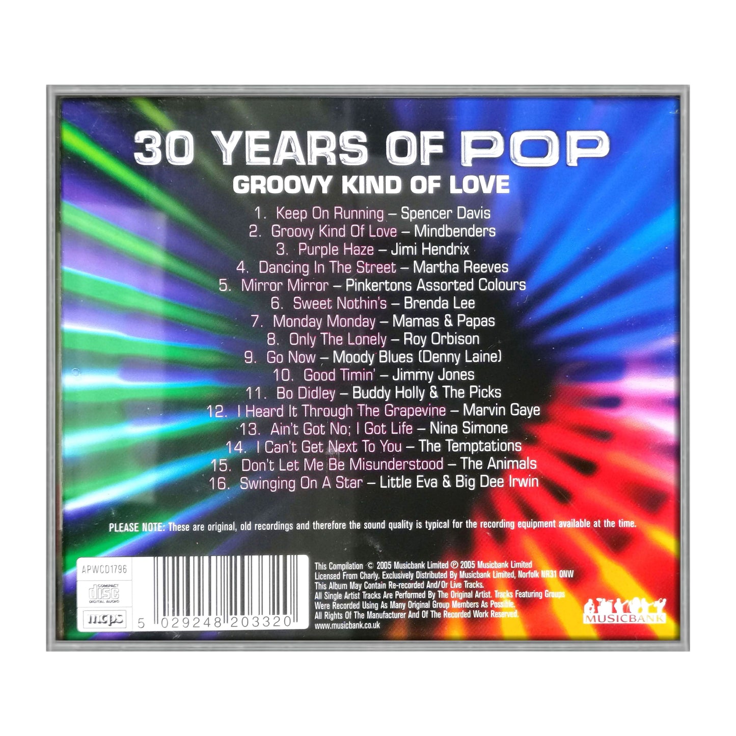 30 Years Of Pop: Groovy Kind Of Love