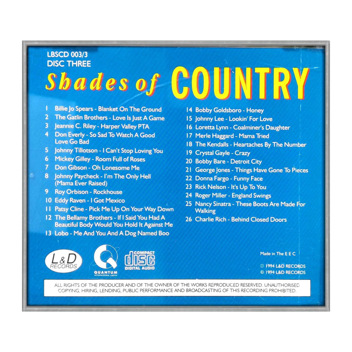 Shades Of Country 3