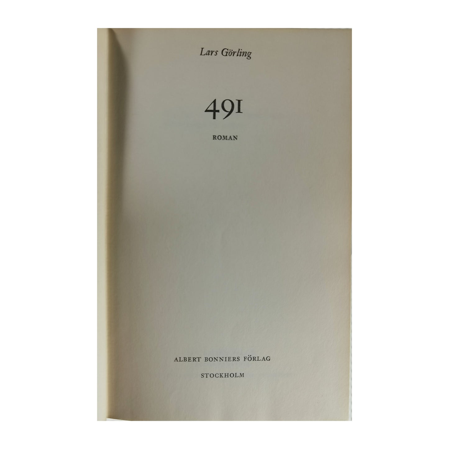 Lars Görling: 491