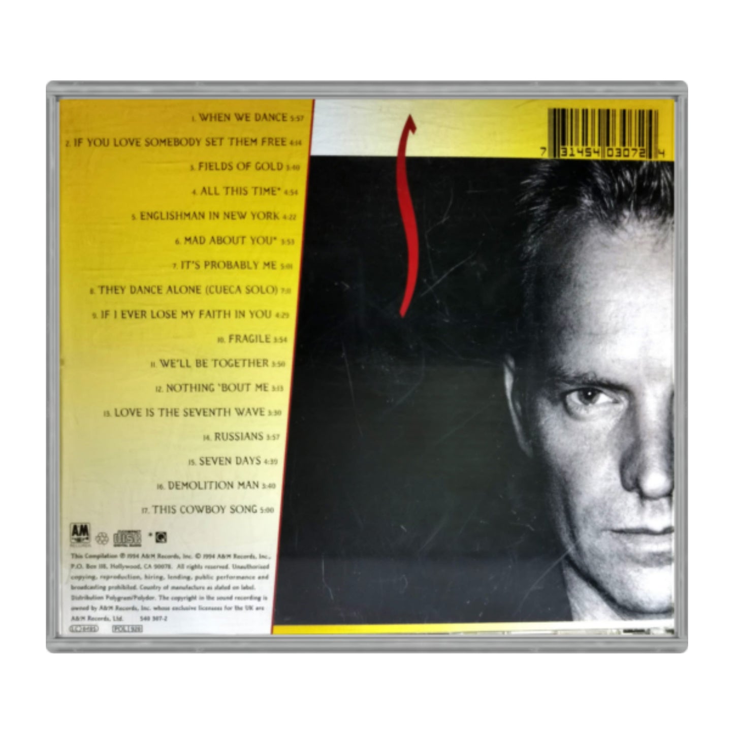 Sting: Fields Of Gold: The Best Of Sting 1984-1994