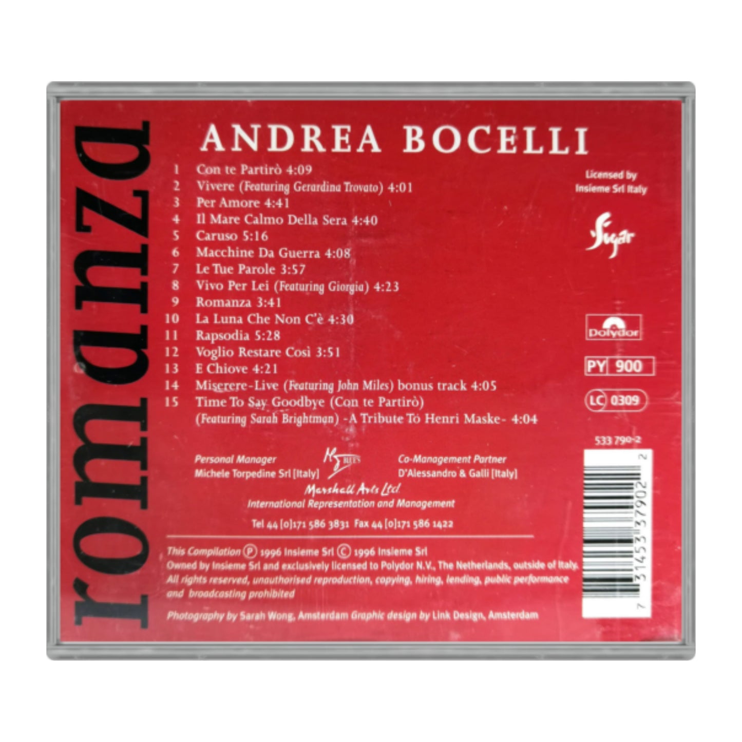 Andrea Bocelli: Romanza