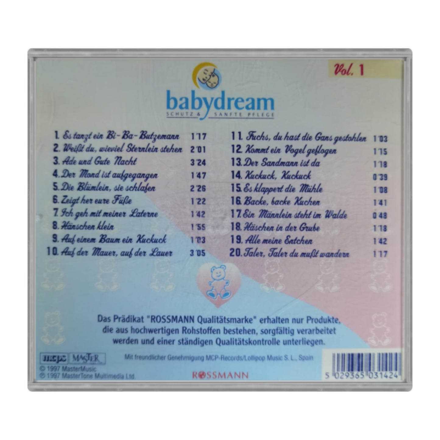 Babydream Songs 1