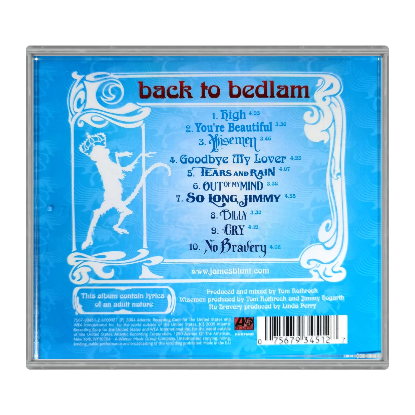 James Blunt: Back To Bedlam