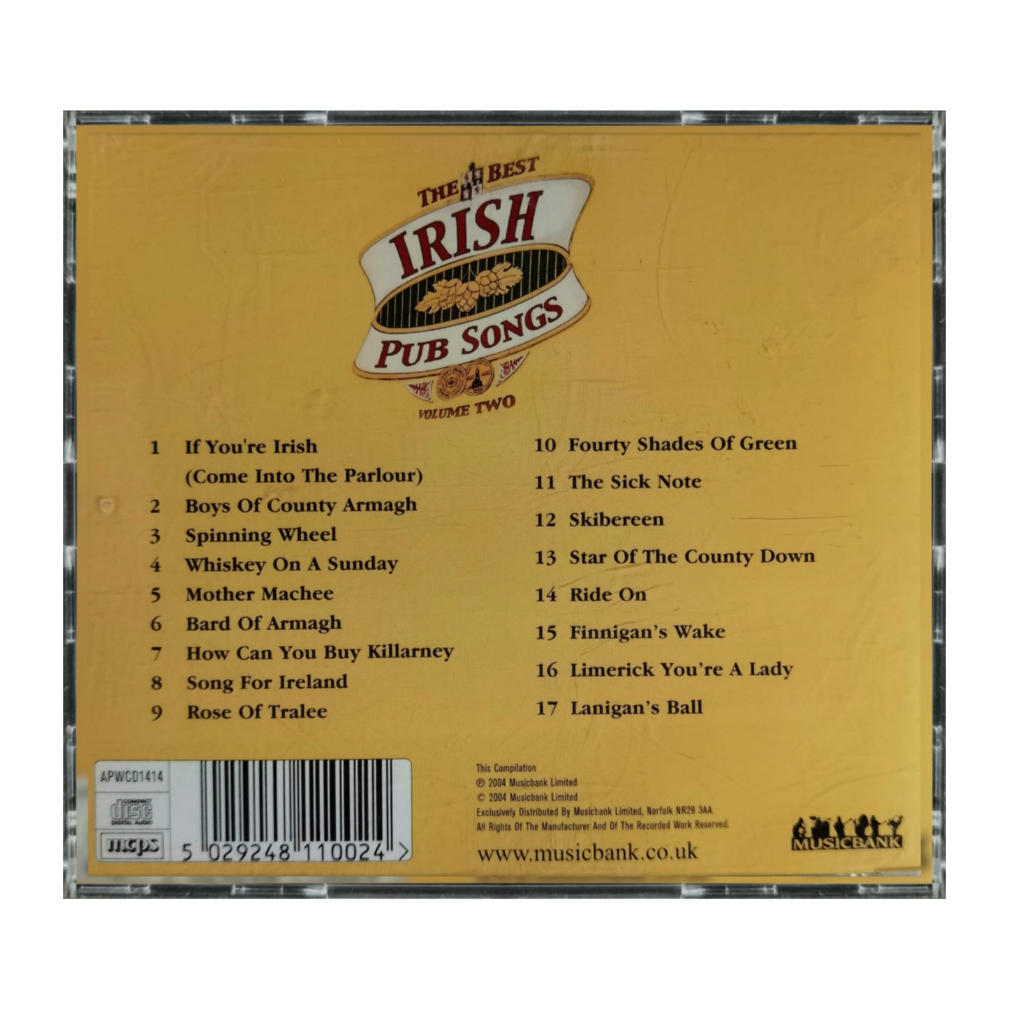 Best Of Irish Pub Songs 2