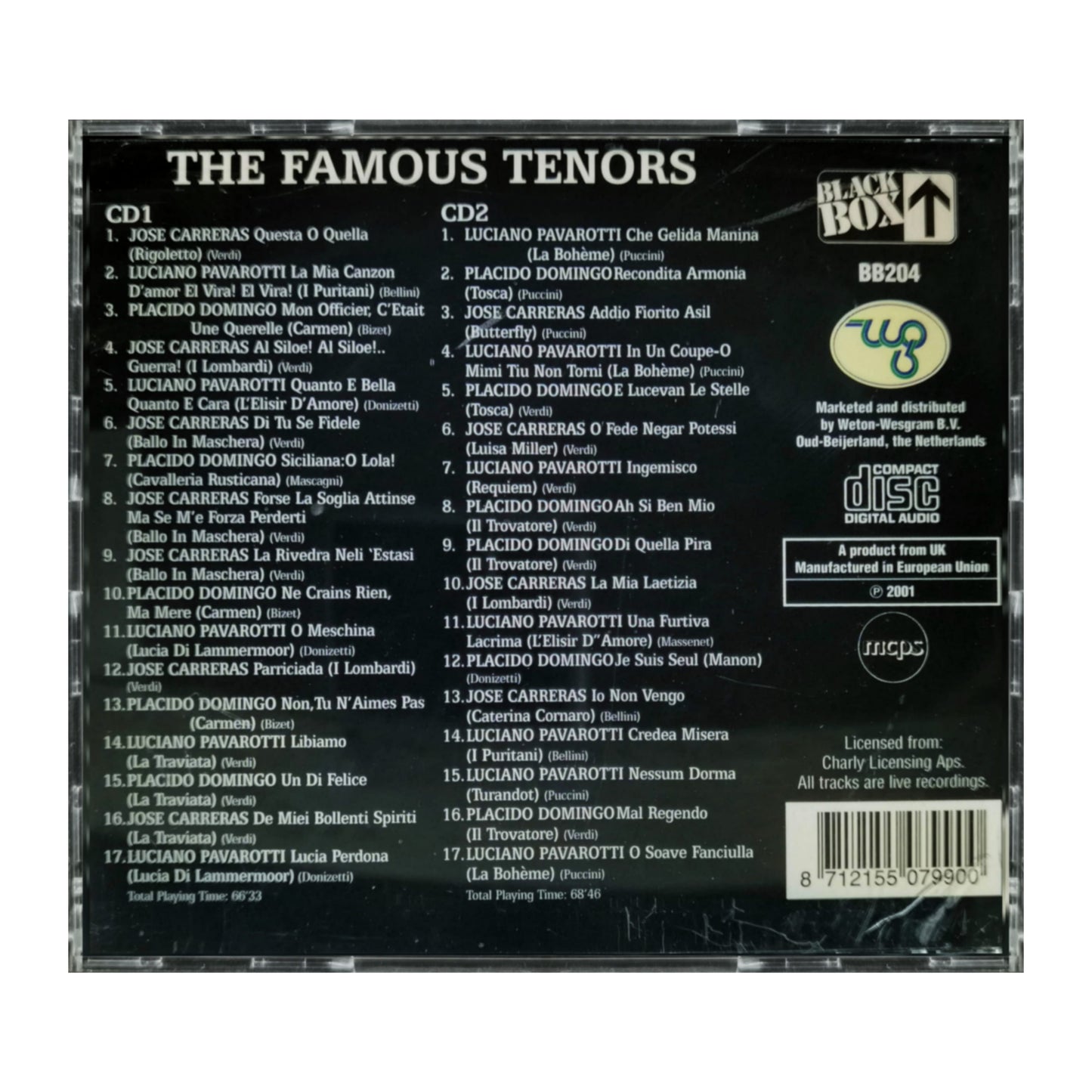 The Famous Tenors: Nessun Dorma