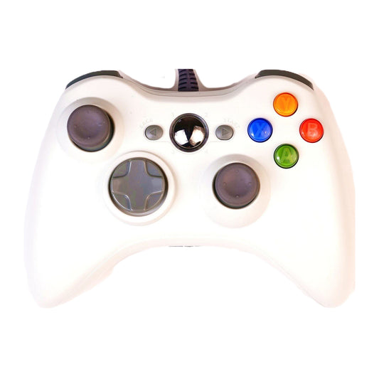 XBOX 360: Controller Wired (White)