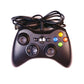 XBOX 360: Controller Wired (Black)