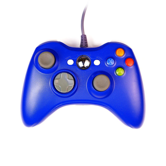 XBOX 360: Controller Wired (Blue)