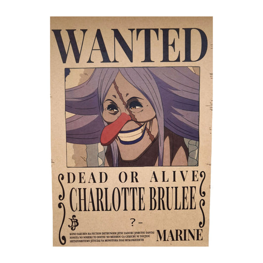 One Piece: Wanted Poster Charlotte Brulee ? (420mm x 285mm)