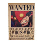 One Piece: Wanted Poster Who's-Who 546000000 (420mm x 285mm)