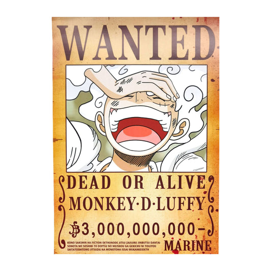 One Piece: Wanted Poster Monkey D. Luffy 3000000000 (420mm x 285mm)