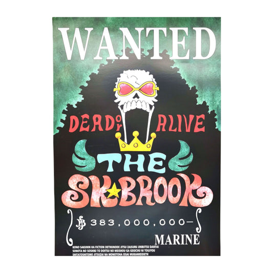 One Piece: Wanted Poster The SK Brook 383000000 (420mm x 285mm)