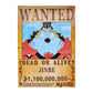 One Piece: Wanted Poster Jinbe 1100000000 (ART2) (420mm x 285mm)