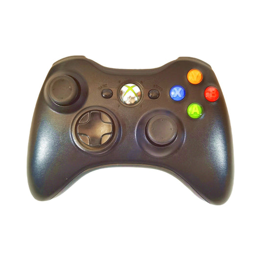 XBOX 360: Controller Wireless (Black) Microsoft