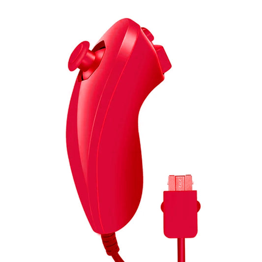 Nintendo WII: Nunchuck Wired (Red)