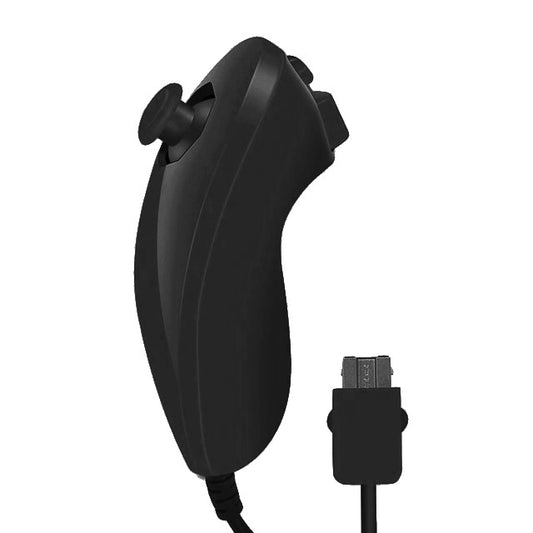 Nintendo WII: Nunchuck Wired (Black)