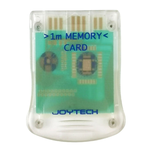 PlayStation 1: Memory Card (1MB) (TRANSPARENT) PS1 Joyteck