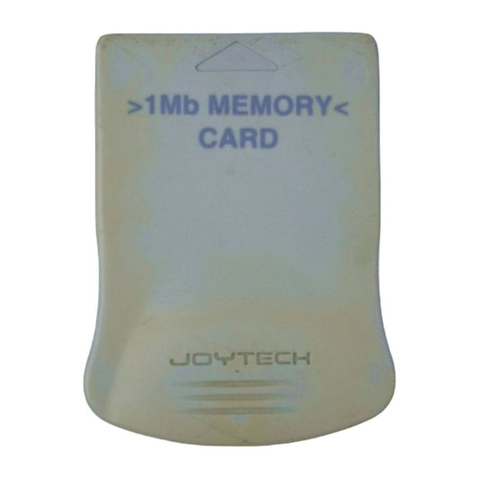 PlayStation 1: Memory Card (1MB) (White) PS1 Joyteck